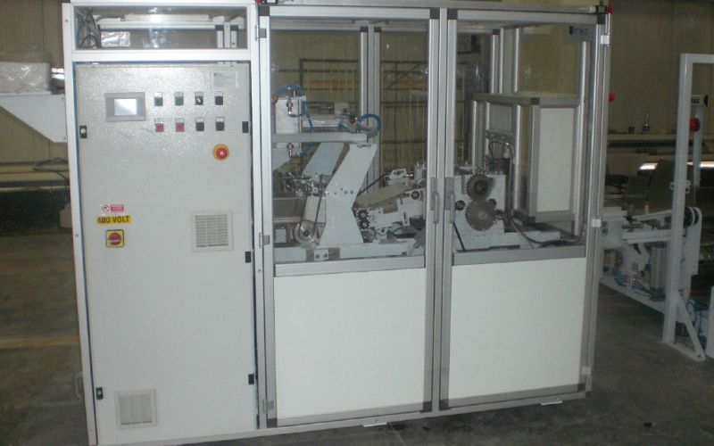 Machines for the Production of Normal and Perforated Zig-Zag Cotton-Wool in Poly-Bags machinery image 02