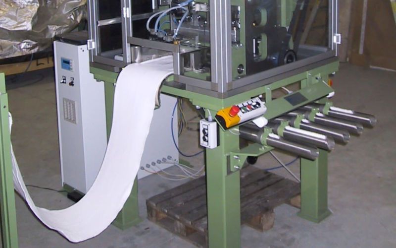 Machines for the Production of Cotton Pads for Cosmetic Use image 02